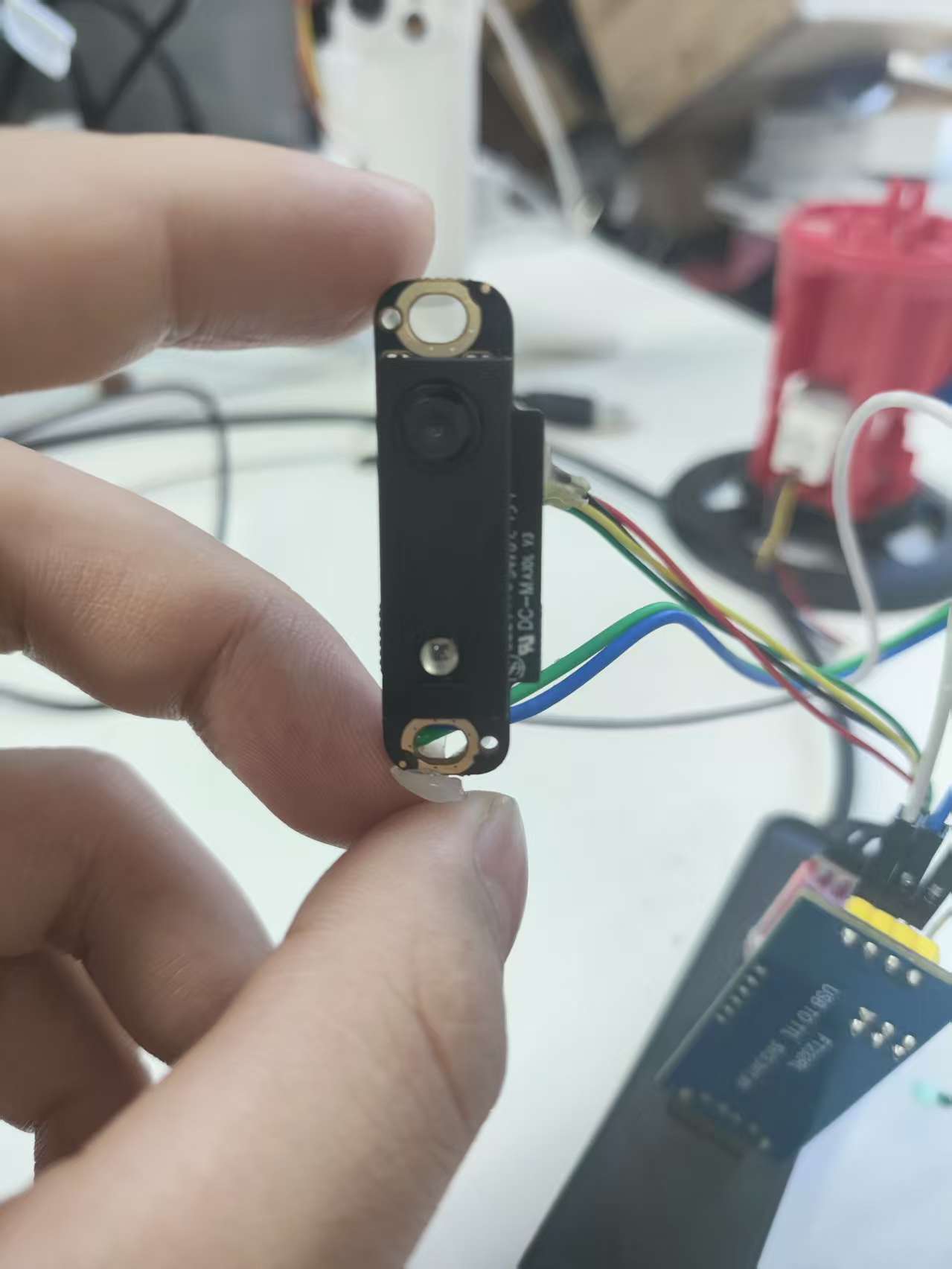 汇能感知人体跟随AI摄像头模块在智能风扇产品中的应用